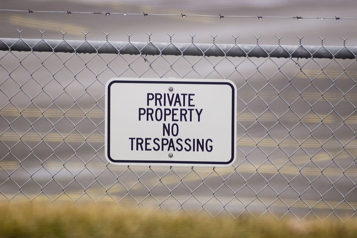 Security Guard Trespassing